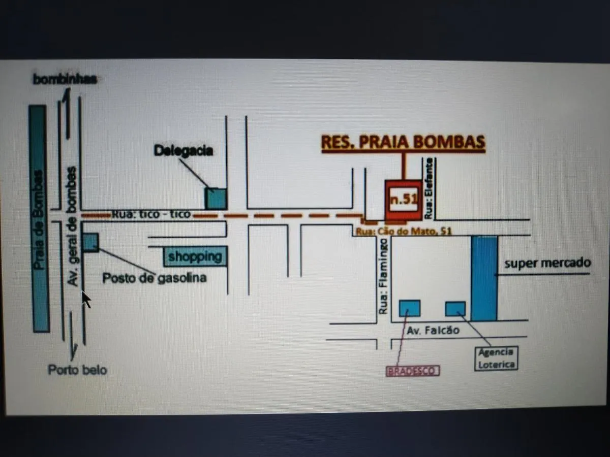 Residencial Praia Bombas Bombinhas Brasilien